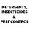 Detergents, Insecticides and Pest Control