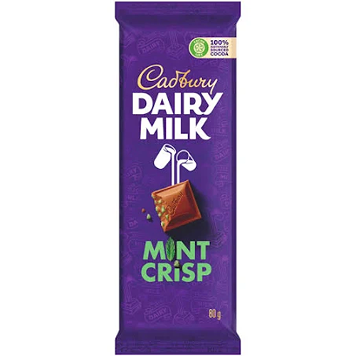 Cadbury Slab Mint 12x80g