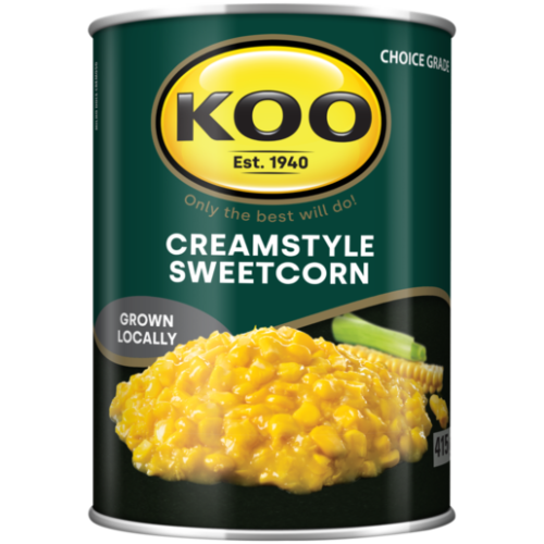 Koo Creamstyle Sweetcorn 12x415g