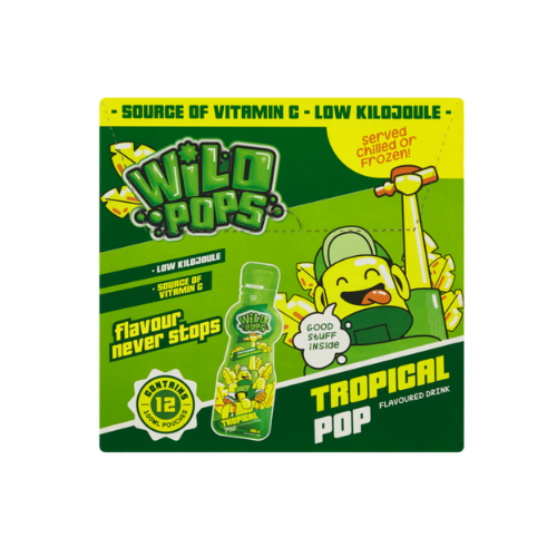 Wild Pops Tropical 12 x 100ml
