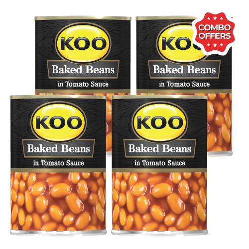 Combo Koo Baked Beans in Tomato Sauce 4 x 410g