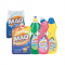 Combo Maq Auto or Handwash Washing Powder 2kg+Maq Cream 750ml+Maq Dishwashing Liquid 750ml+Maq Fabric Conditioner 500ml