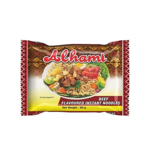 Alhami Noodles Beef Flavour 5x60g