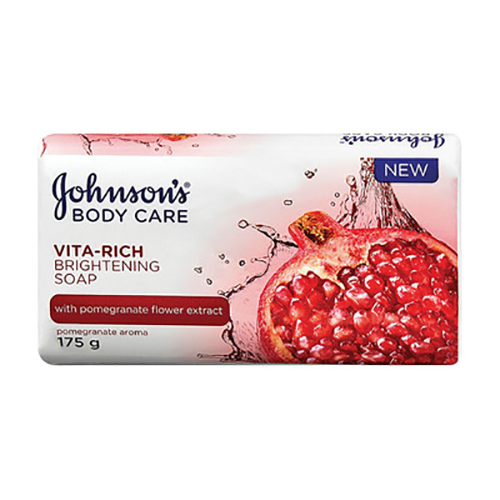 Johnson's Vita-Rich Soap Brightening Pomegranate 175g