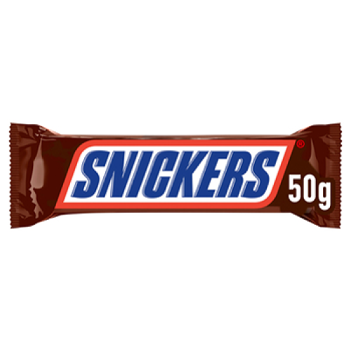 Snickers Chocolate Bar Single 50g