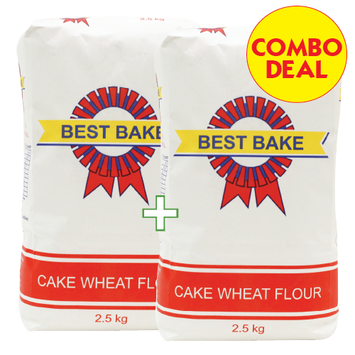 Combo Deal Best bake Cake Flour 2 x 2.5kg