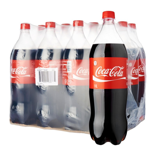 Coca-Cola Original Soft Drink Bottle 12x1lt