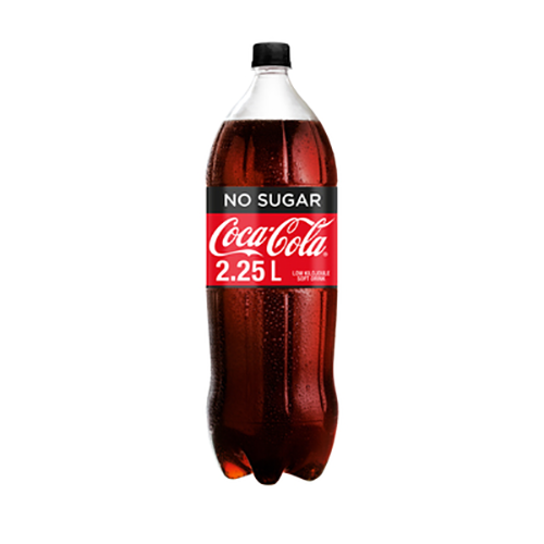 Coca-Cola No Sugar (Zero) Soft Drink 2.25l