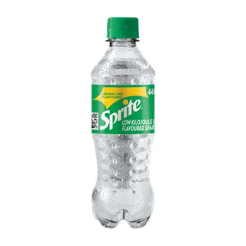 Sprite Lemon Lime Flavoured Soft Drink Bottle 440ml