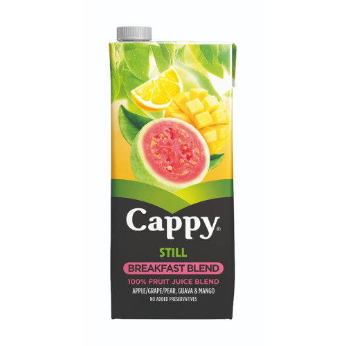 Cappy Still Breakfast 100% Juice Blend 1lt