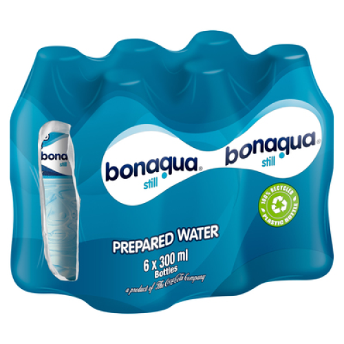 Bonaqua Premium Water Still 6x300ml