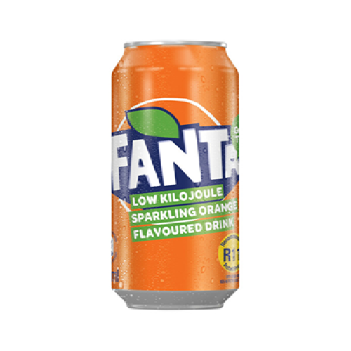 Fanta Orange Soft Drink Can 400ml