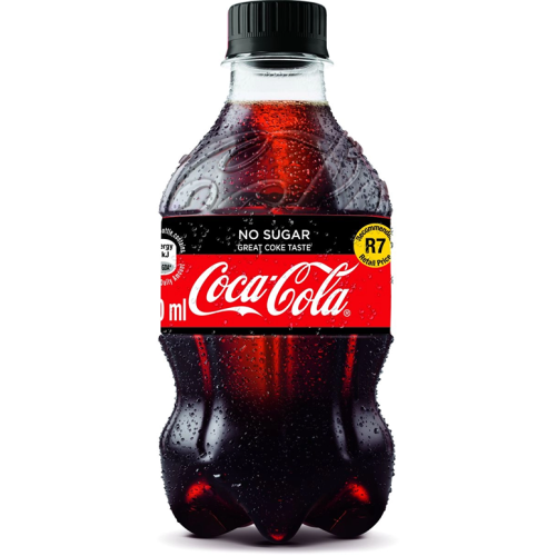 Coca-Cola Zero Plastic Bottle 24x300ml