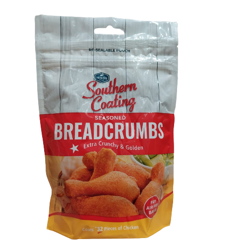 Hinds Southern Coating Seasoned Breadcrumbs Re-Sealable Pouch 200g