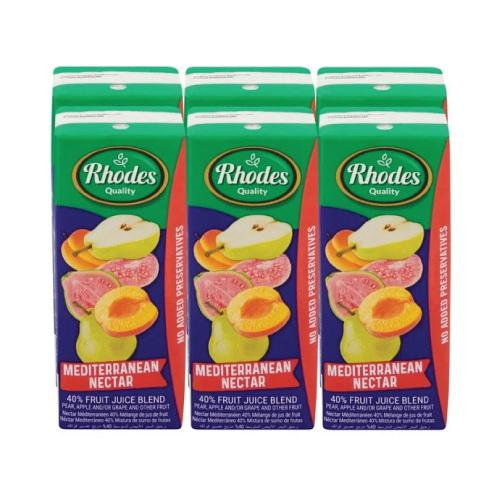 Rhodes Nectar Juice  Mediterranean 6x200ml