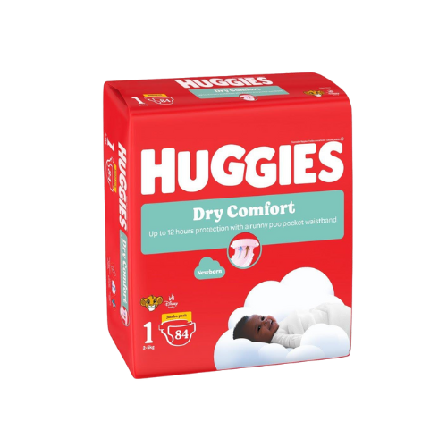 Huggies Dry Comfort Jumbo 84s S1