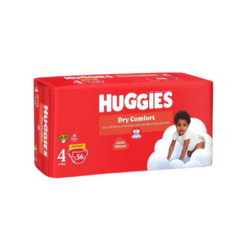 Huggies Dry Comfort Jumbo 56s S4