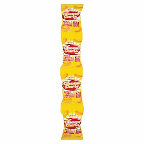 Willards Cheese Curls Strip 14g 4's