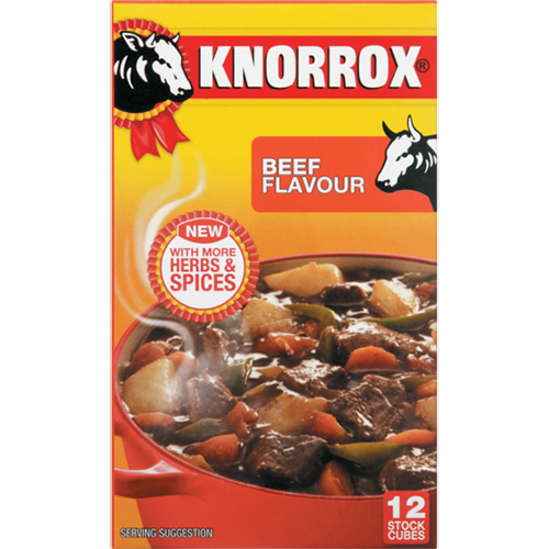 Knorrox Stock Cubes Beef 12's