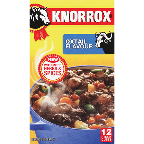 Knorrox Stock Cubes Oxtail 12's