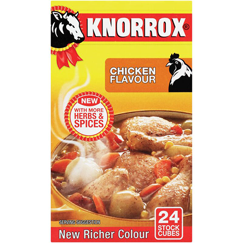 Knorrox Stock Cubes Chicken 24's