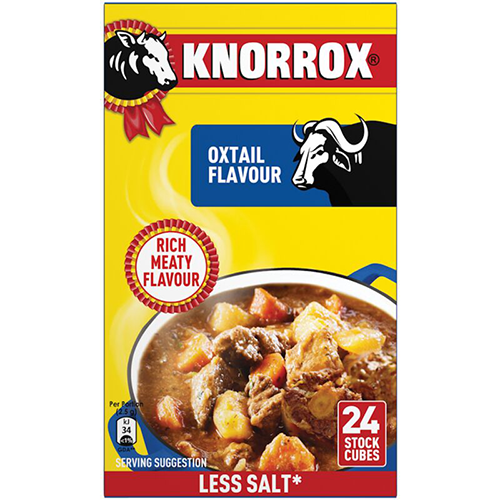 Knorrox Stock Cubes Oxtail 24's