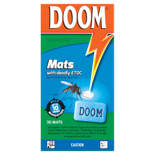 Doom Mosquito Mats 30's