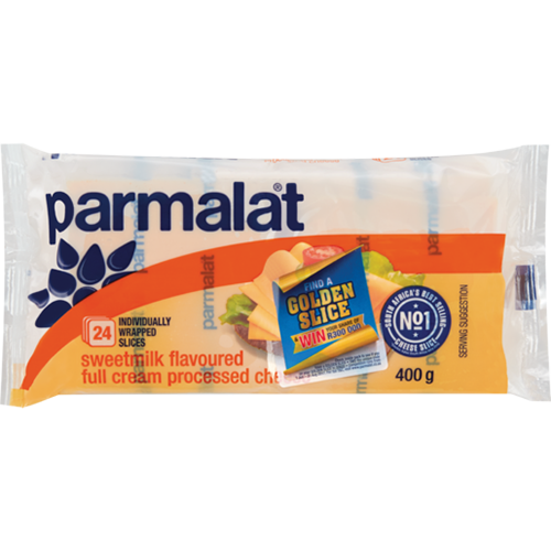 Parmalat Sliced Processed Sweetmilk Cheese 400g