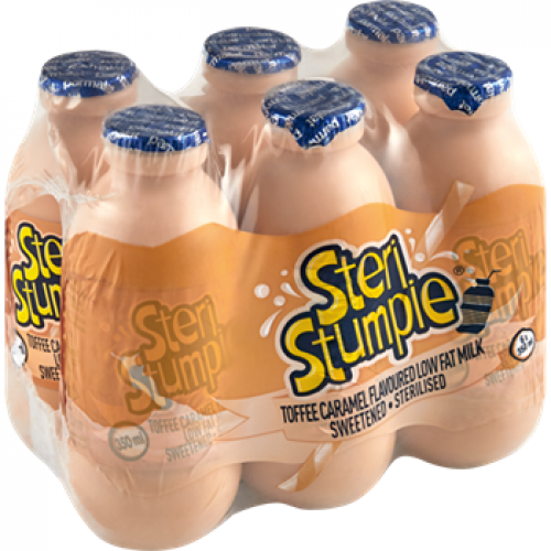 Steri Stumpie Toffee Caramel Flavoured Milk 6x350ml