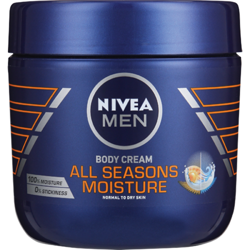 Nivea For Men Body Cream All Seasons Moisture 400ml