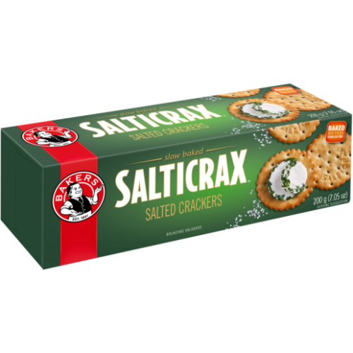 Bakers Salticrax Biscuits Salted 200g