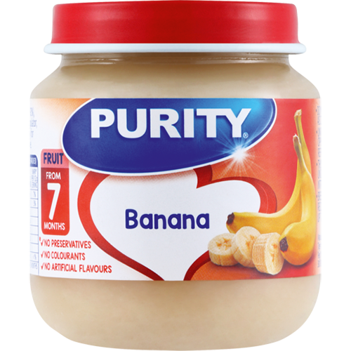 Purity 2nd Foods Banana 125ml