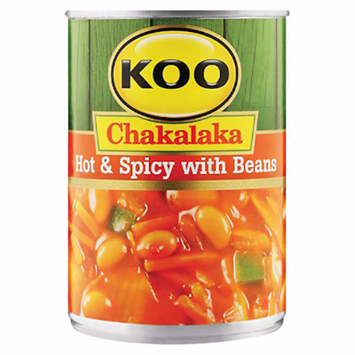 Koo Chakalaka Beans Hot & Spicy 410g