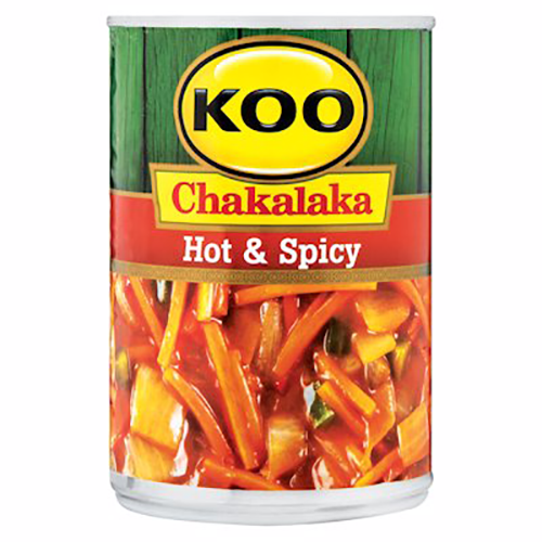 Koo Chakalaka Hot & Spicy 410g