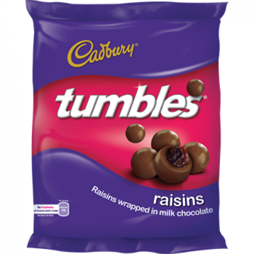 Cadbury Tumbles Chocolate Raisins 65g