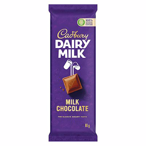 Cadbury Slab Dairy Milk 80g