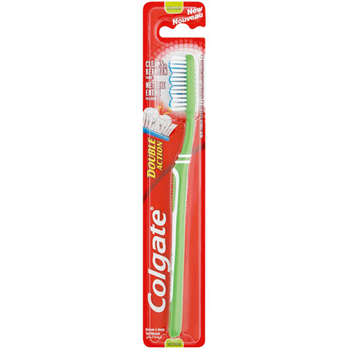 Colgate Double Action Medium Toothbrush 1's