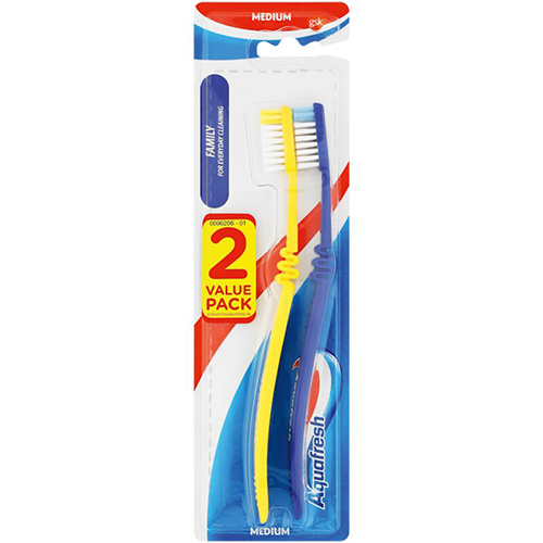 Aquafresh Tooth Brush Twin Value Pack