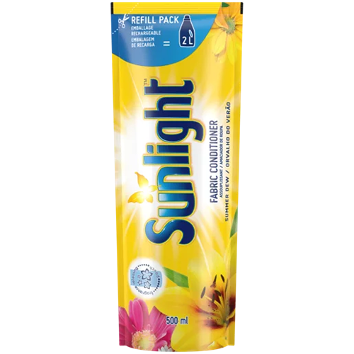 Sunlight Summer Dew Fabric Conditioner Refill Pack 500ml