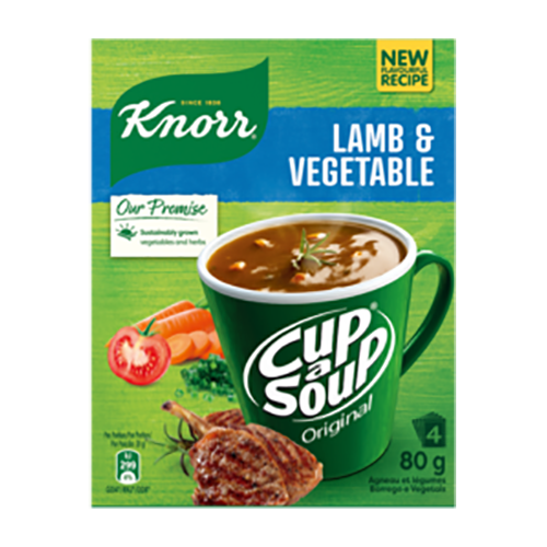 Knorr Cup a Soup Lamb & Vegetable 4's