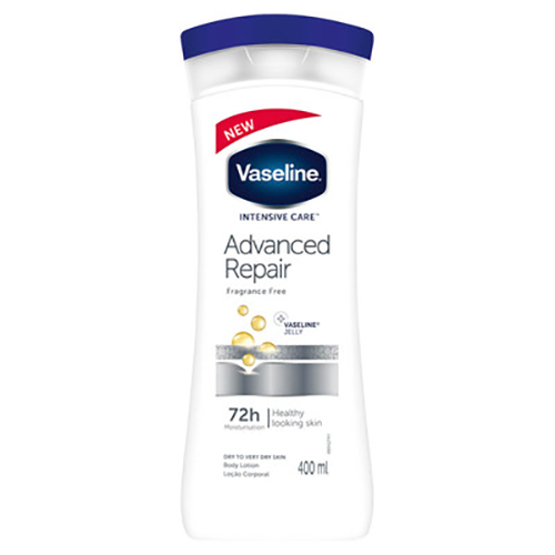 Vaseline Body Lotion Advanced Repair Unfragranced 400ml