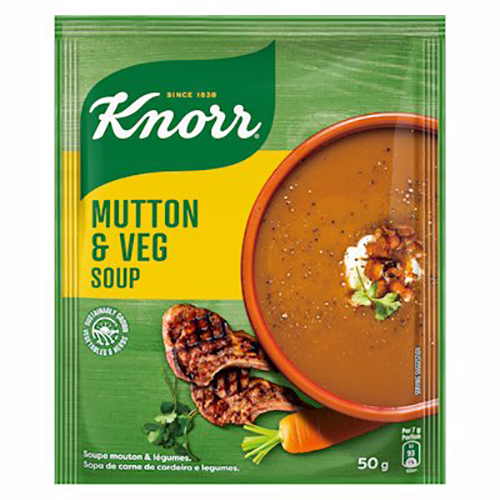 Knorr Packet Soup Mutton & Vegetable 50g