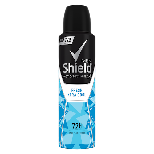 Shield Men Fresh Xtra Cool Antiperspirant Aerosol Deodorant 150ml