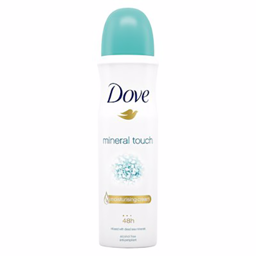 Dove Antiperspirant Aerosol Deodorant Mineral Touch 150ml