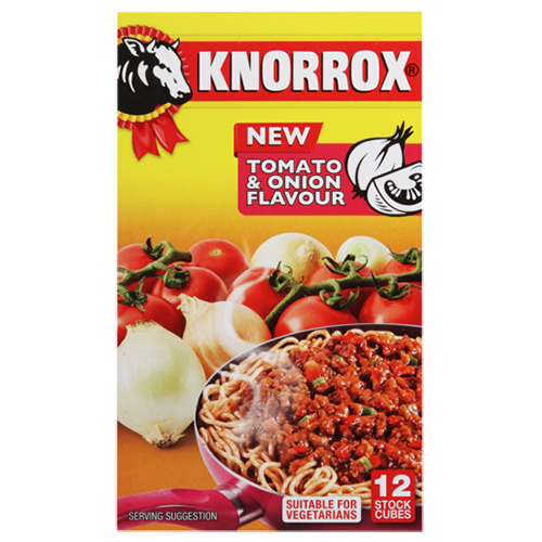 Knorrox Stock Cubes Tomato & Onion 12's