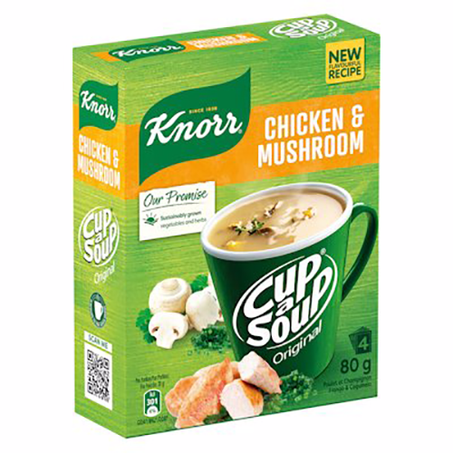 Knorr Cup a Soup Chicken & Mushroom 4's