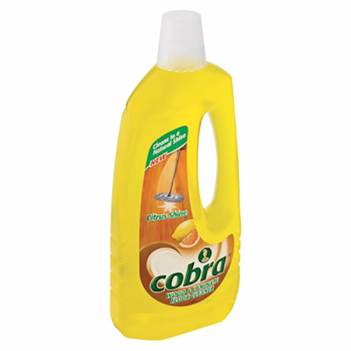 Cobra Wood & Laminate Floor Cleaner Citrus Shine 750ml