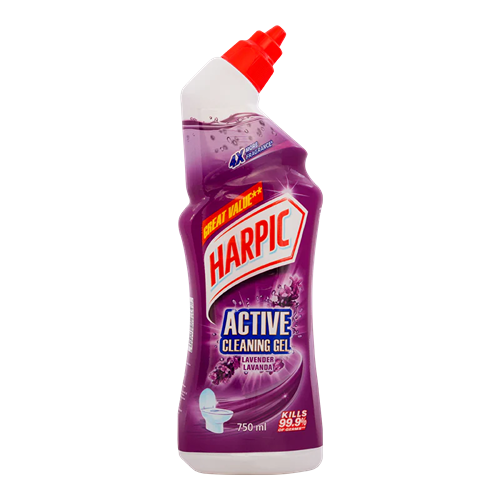 Harpic Lavender Active Cleaning Gel 750ml