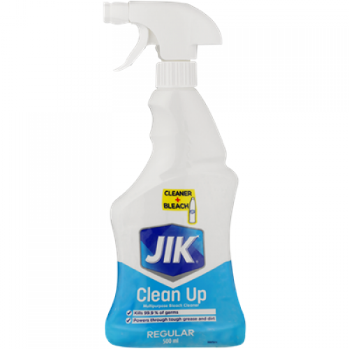 Jik Clean Up Regular Multipurpose Bleach Cleaner 500ml