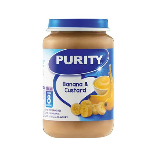 Purity 3rd Foods Banana & Custard 200ml